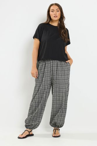 Pantalon Ballon Gris À Carreaux Size 48 - Yours - Modalova