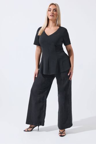 Yours Haut À Corset Noirsize 44 - Limited Collection - Modalova