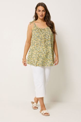 Yours Caraco Jaune Citron Size 48 - Yours - Modalova