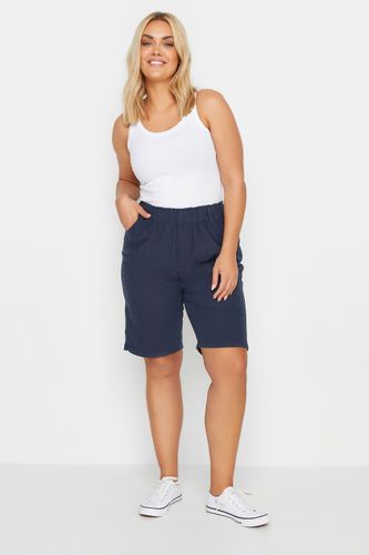 Bermuda Bleu Marine En Coton Size 62-64 - Yours - Modalova