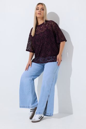 Tshirt Tout En Dentelle Size 48 - Limited Collection - Modalova