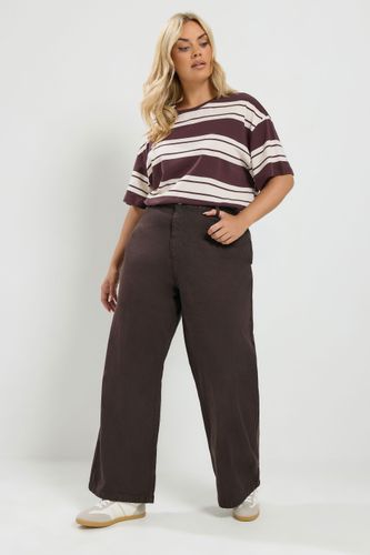 Jean Marron Chocolat Size Regular > 58-60 - Yours - Modalova