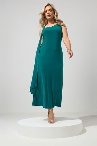 Robe Longue Bleu Sarcelle Size 38 - Yours London - Modalova