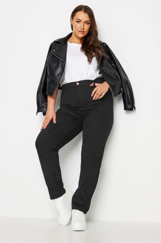Jeans Noir Ruby Coupe Droite Size Regular > 60 - Yours - Modalova