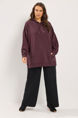 Sweat À Capuche Bordeaux À Cordon De Serrage Size 38-40 - Yours - Modalova
