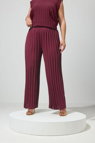 Pantalon Plissé Violet Size 48 - Yours London - Modalova