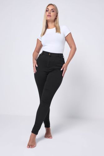 Skinny Jean Ava Noir Stretch Size Regular > 44 - Yours - Modalova