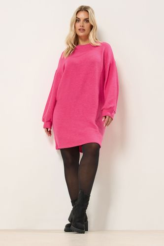 Robe Pull Douce Rose Vif Size 44 - Yours - Modalova