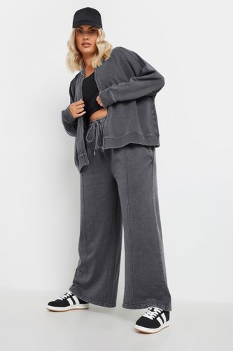 Bomber Jacket Oversize Gris Délavé Size 50-52 - Yours - Modalova