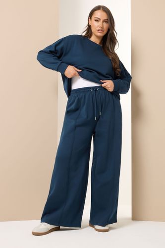 Pantalon De Jogging À Jambes Larges Bleu Marine Size 42 - Yours - Modalova