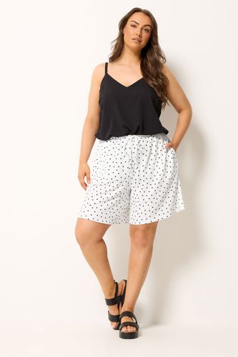 Short Blanc À Pois Size 58-60 - Yours - Modalova