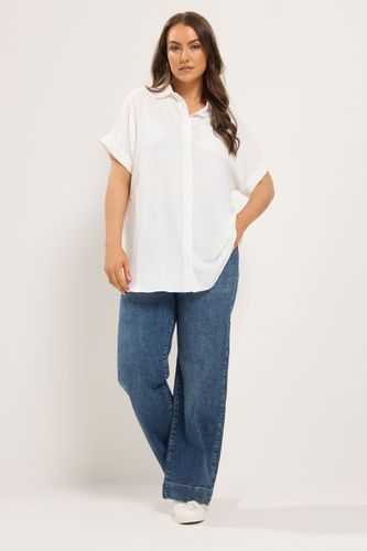 Chemise Blanche À Mancherons Size 44 - Yours - Modalova