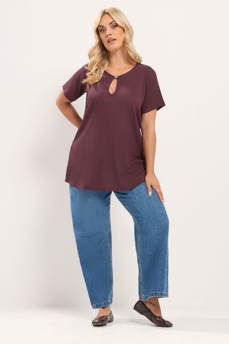 Top Formel Violet À Encolure Goutte D'eau Size 40 - Yours - Modalova