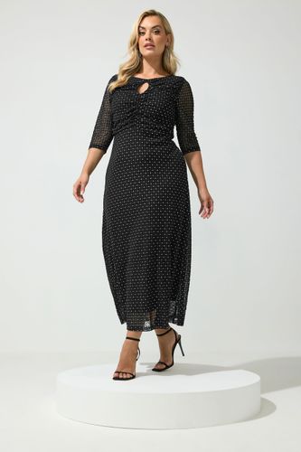 Yours Robe Longue Noire À Paillettessize 44 - Yours London - Modalova