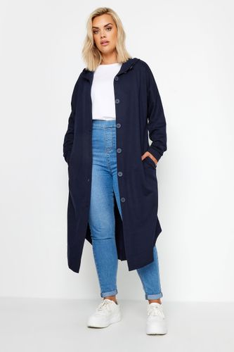 Veste À Capuche Bleue Marine Maxi À Capuche Size 50-52 - Yours - Modalova