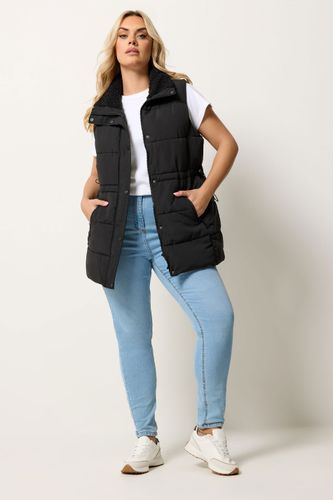 Yours Gilet Matelassé Noir Size 42 - Yours - Modalova