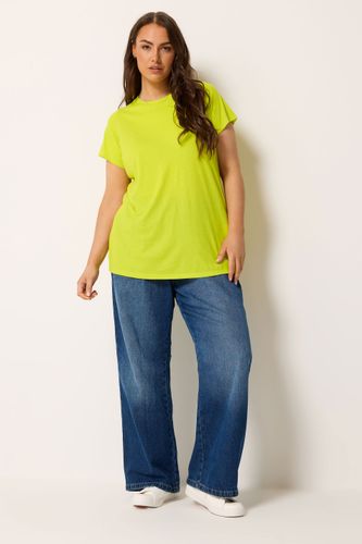 Tshirt Basique Vert Citron Size 46 - Yours - Modalova