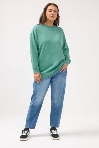 Sweatshirt Ras Du Cou Bleu Sarcelle Size 44 - Yours - Modalova