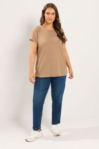Tshirt Basique Essentiel Marron Nature Size 50-52 - Yours - Modalova