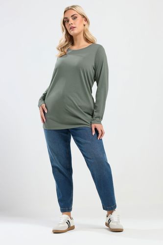 Tshirt À Manches Longues Vert Kaki Size 42 - Yours - Modalova