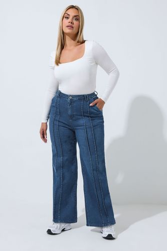 Jean Bleu À Coutures Apparentes Size 50-52 - Limited Collection - Modalova
