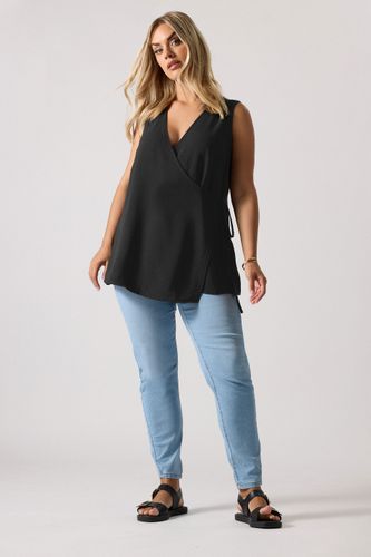 Débardeur Cachecœur Noir Size 44 - Yours - Modalova