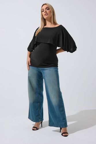 Top Noir À Cape Size 42 - Limited Collection - Modalova