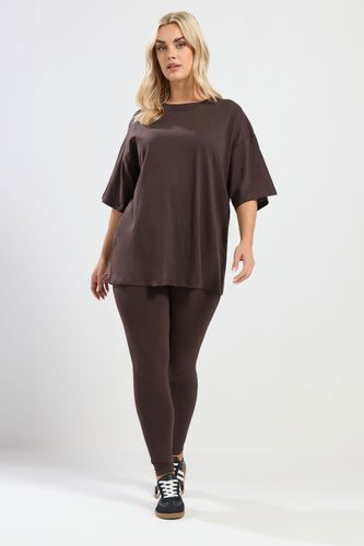 Tshirt Long Décontracté Marron Chocolat Size 58-60 - Yours - Modalova