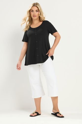 Yours Top Doux Noir Size 40 - Yours - Modalova