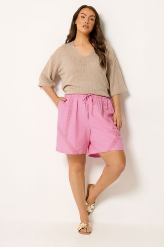 Short Rose En Crochet À Cordon De Serrage Size 44 - Yours - Modalova
