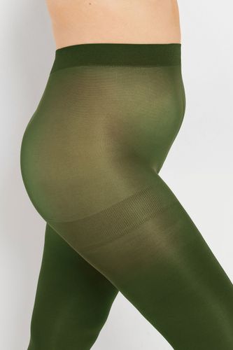 Collants Premium En Microfibre Verte 90 Denierssize 16-20 - Yours - Modalova