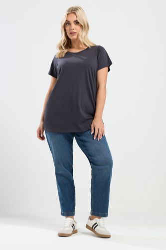Tshirt Basique Gris Foncé Size 48 - Yours - Modalova