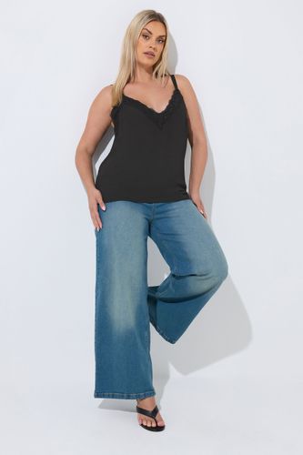 Débardeur Noir En Dentelle Size 42 - Limited Collection - Modalova