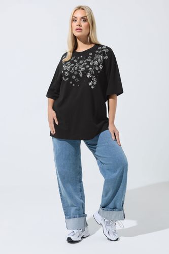 Tshirt À Sequins Et Motif Floral Noir Size 42 - Limited Collection - Modalova