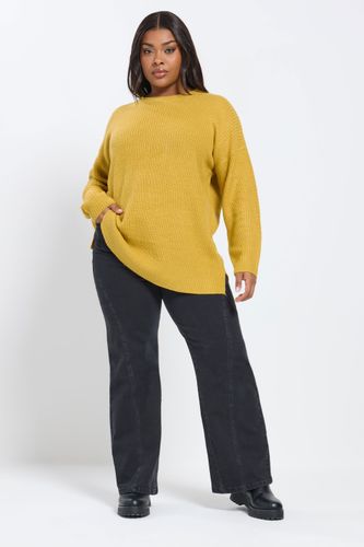 Curve Pull Jaune À Épaules Tombantes Size 42-44 - Yours - Modalova