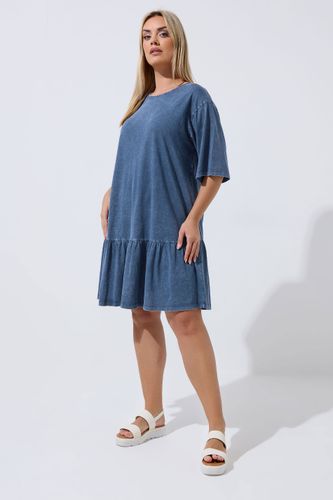 Robe Bleue Délavée Size 44 - Limited Collection - Modalova