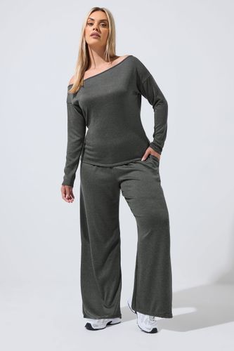 Top Gris Anthracite À Épaules Dénudées Size 40 - Limited Collection - Modalova