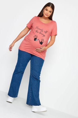 Maternity Tshirt Rose 'Hands Off The Bump' Size 44 - Bump It Up - Modalova