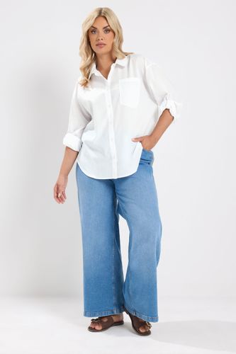 Yours Chemise Blanche Size 44 - Yours - Modalova