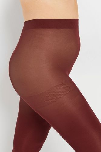 Collants Premium En Microfibre Bordeaux 90 Denierssize 34-36 - Yours - Modalova