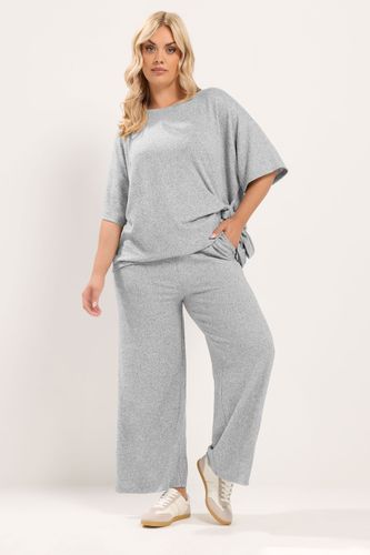 Pantalon Gris À Nouer À La Taille Size 42 - Yours - Modalova