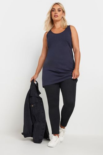 Long Débardeur Bleu Marine Size 48 - Yours - Modalova