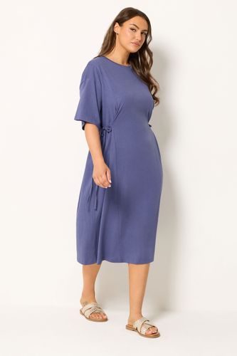Robe Milongue Bleue À Nouer Devant Size 54-56 - Yours - Modalova