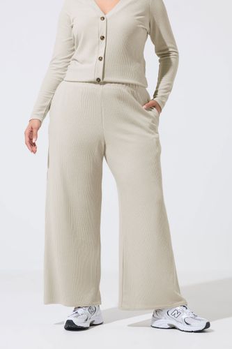 Pantalon Large Beige À Effet Froissé Size 38 - Limited Collection - Modalova