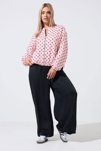 Veste Bomber Rose À Pois Size 48 - Limited Collection - Modalova