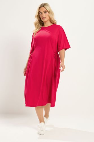 Robe Milongue Rouge À Nouer Devant Size 46 - Yours - Modalova