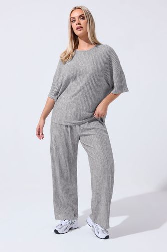 Top Plissé Gris Size 44 - Limited Collection - Modalova