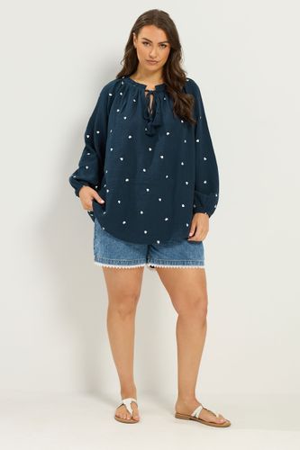 Yours Blouse Bleu Marine Size 54-56 - Yours - Modalova