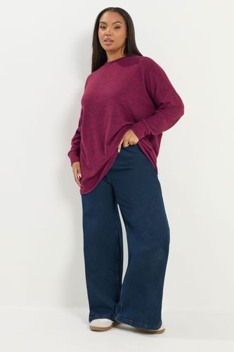 Pull Doux Rose Foncé Size 58-60 - Yours - Modalova