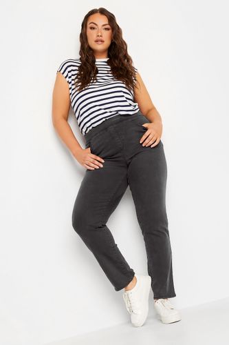 Jegging Noir Bootcut Taille Basse Size 46-48 - Yours - Modalova
